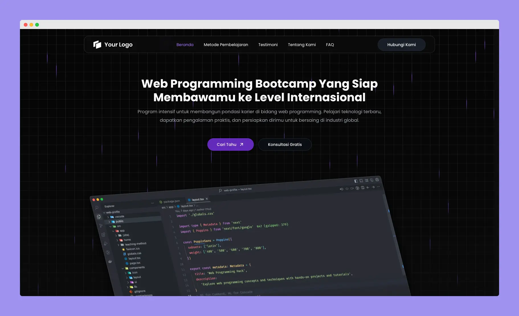 Web Programming Hack