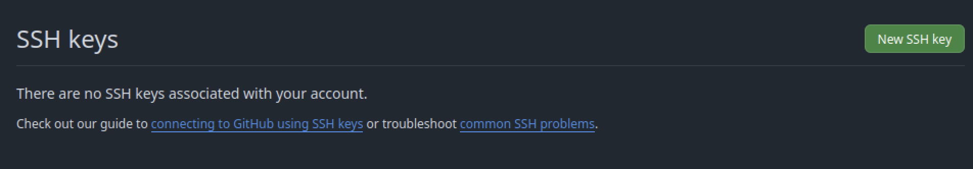 Add SSH Key