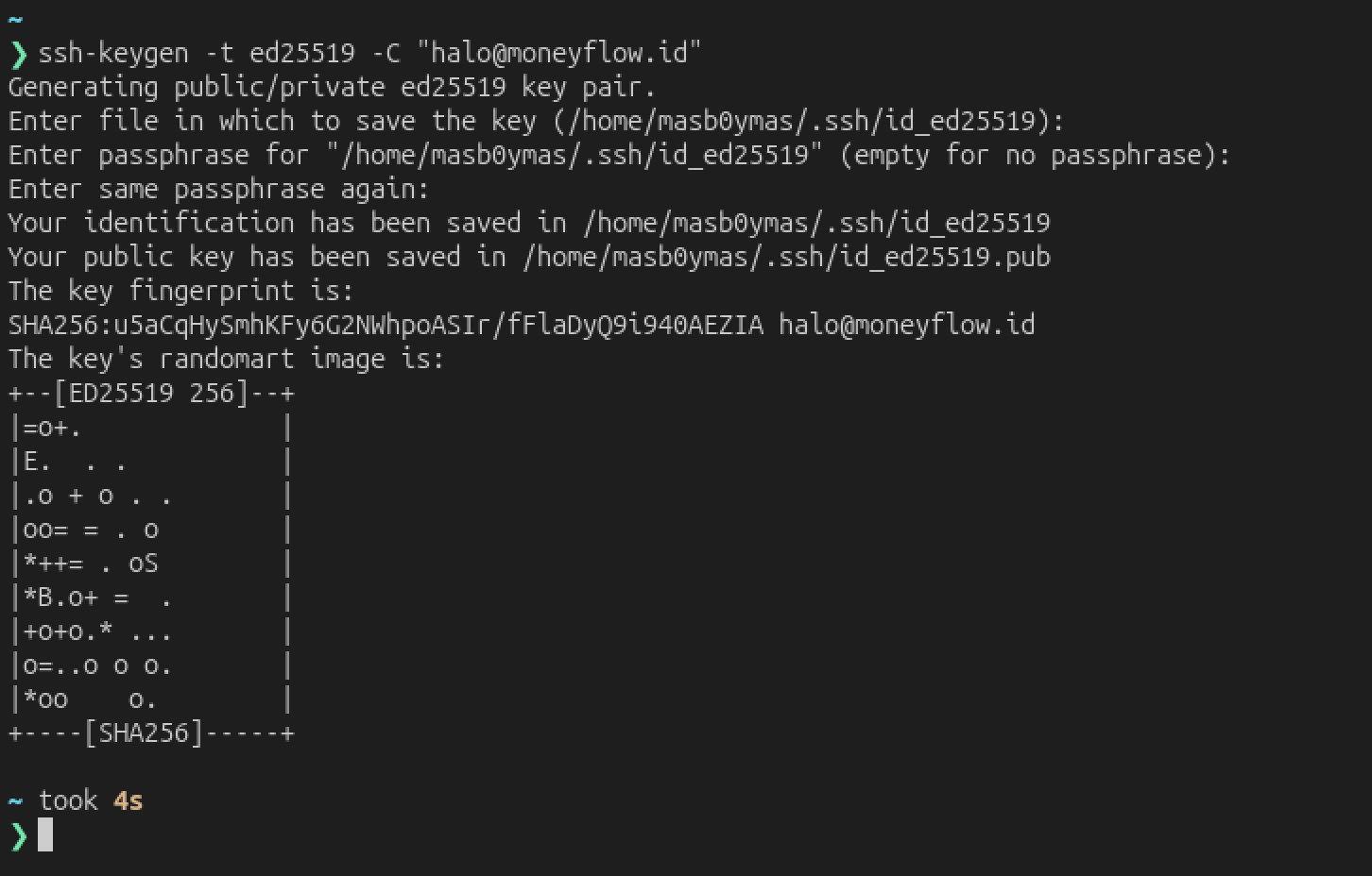 Generate SSH Key